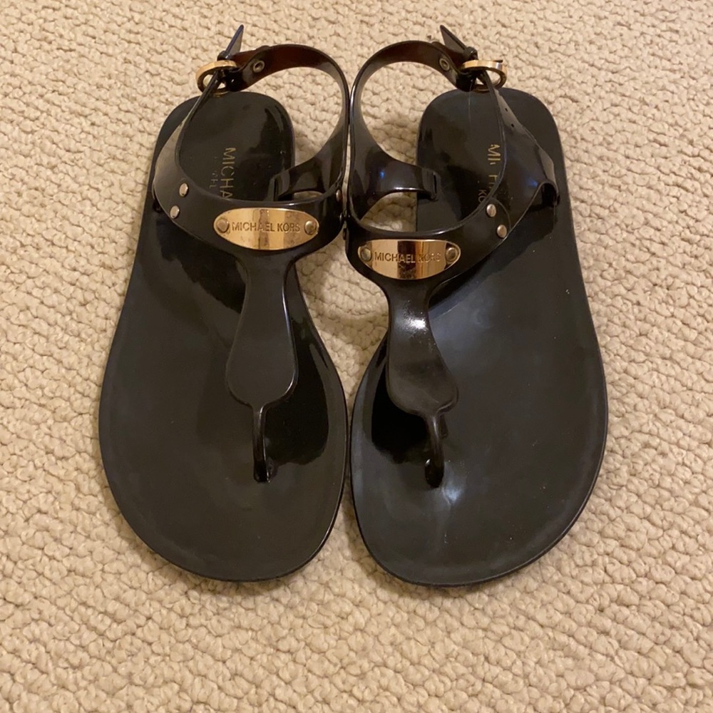 Michael Kors black sandals